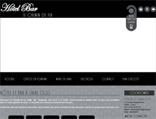 Tablet Screenshot of hotel-du-chemin-de-fer.com